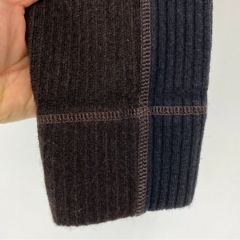 Royal Robbins Men's Wool blend jacket chocolate brown & black size  large